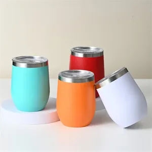 12oz Eggshell Shape Stainless Steel Insulated Mug