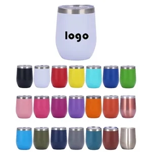 12oz Eggshell Shape Stainless Steel Insulated Mug