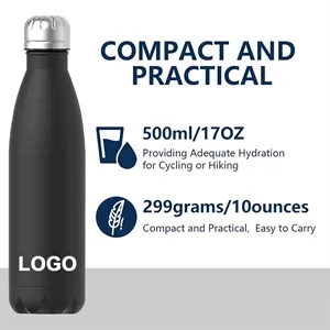 17oz Stainless Steel Insulated Water Bottles