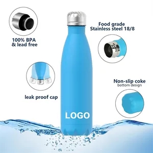 17oz Stainless Steel Insulated Water Bottles