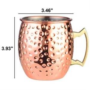 18 oz Stainless Steel Moscow Mule Cup