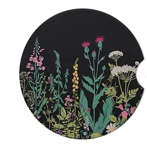 Absorbent Car Cup Holder Coasters