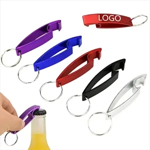 Aluminum Alloy Beer Keychain Bottle Opener