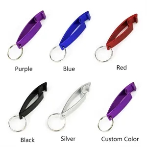 Aluminum Alloy Beer Keychain Bottle Opener