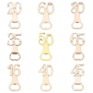 Birthday Number Beer Bottle Opener