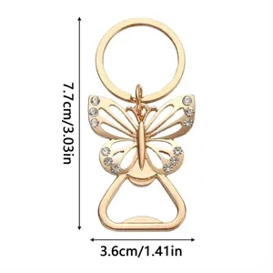 Butterfly Keychain Bottle Opener