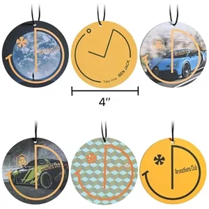 Car perfume tablet air freshener fragrance hanging ornament