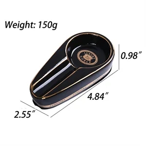 Ceramic Portable Cigar Ashtray Accessories