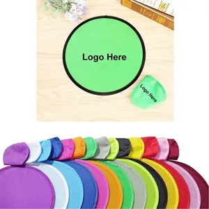 Collapsible Flying Disc With Pouch