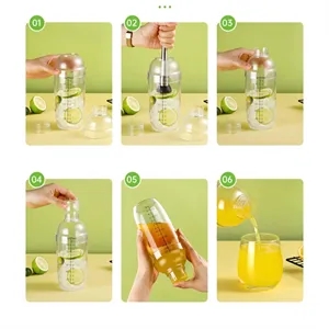 Durable Plastic Protein Shaker Bottle