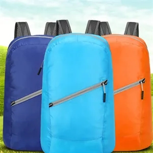 Foldable ultra-thin backpack