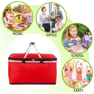 Muti-function Large Foldable Storage Cooler Insulated Bag