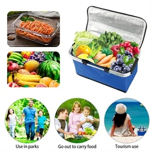 Muti-function Large Foldable Storage Cooler Insulated Bag