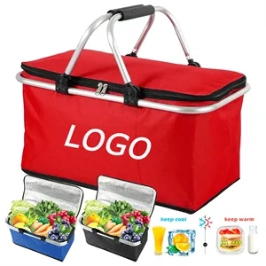 Muti-function Large Foldable Storage Cooler Insulated Bag