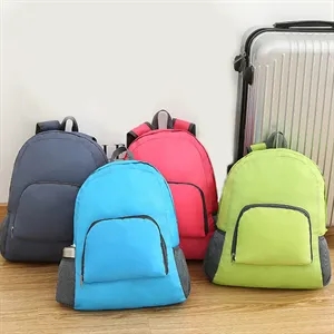 Oxford cloth folding backpack
