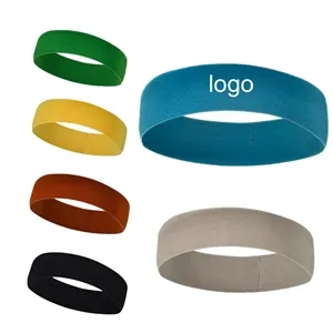 Polyester sweatwicking headband