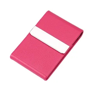 Pu Magnetic card Holder