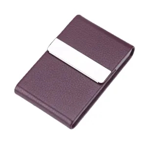 Pu Magnetic card Holder