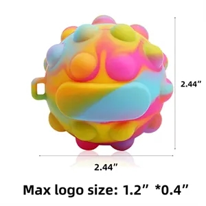 Push Pop Stress Reliever Ball Fidget Toy