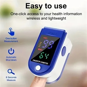 Saturation Fingertip Oxygen Finger Clip Pulse Monitor
