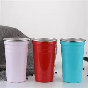 Single layer 304 stainless steel cup