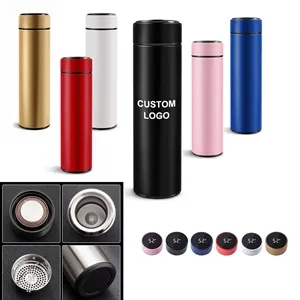 Smart Kettle 500ml Thermal Mug with LED Temperature Display