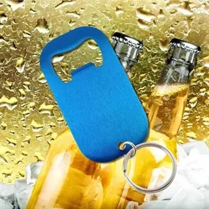 Stainless Steel Beer Keychain Bottle Opener