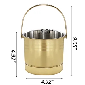 Stainless Steel Bucket Ice Container