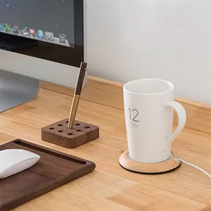 USB metal base heated coasters