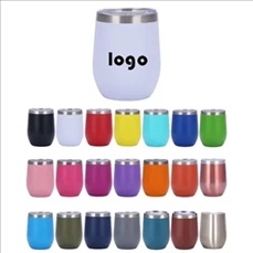 12oz Eggshell Shape Stainless Steel Insulated Mug 12oz Eggshell Shape Stainless Steel Insulated Mug