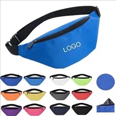 2 Zippered Hipster Budget Fanny Pack