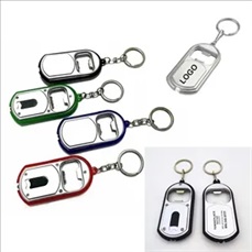 3 In 1 Bottle Opener LED Light Keychain Keyring Holder