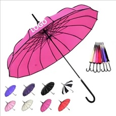 42" Arc Unique Style Promotional Umbrella