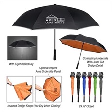48" Arc Two-tone Inversion Umbrella