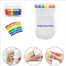 6-Color Face Rainbow Paint Pens