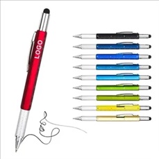 6 In 1 Multifunctional Tool Ballpoint Pen