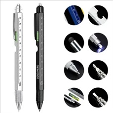 8-In-1 Multifunctional Tool Pen With Compact Features
