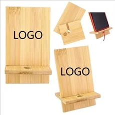 Bamboo Wood Cell Phone Stand