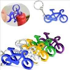 Bicycle Bottle Opener w/Key Chain