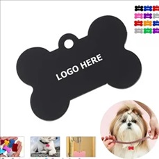 Bone Shape Pet ID Tags For Dogs And Cats