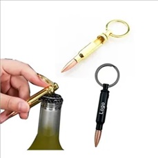 Bullet Bottle Opener Keychain