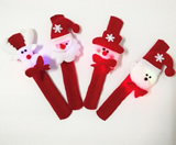 Chistmas Glow Slap Bracelet