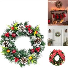 Christmas Holiday Decorations Wreath