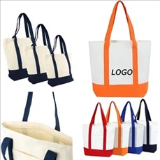 Colorful Hand-held Cotton Bags For Advertising And Shopping