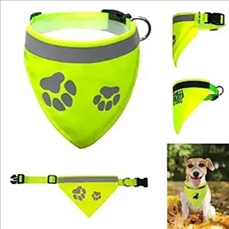 Comfortable & Durable Reflective Pet Bandana