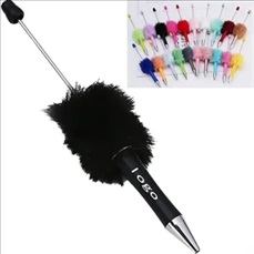 Creative Cute Plush Ball Ballpoint Pen