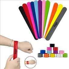Custom Silicone Slap Wristband