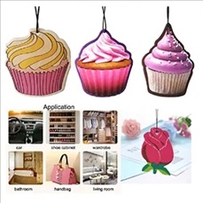 Customized Shape Die Cut Car Air Freshener