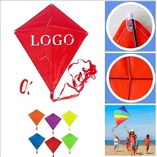 Diamond-shaped polyester disassembling kite
