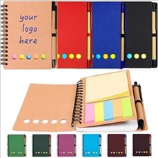 Eco-Friendly Pocket Complete Set Spiral Notebook